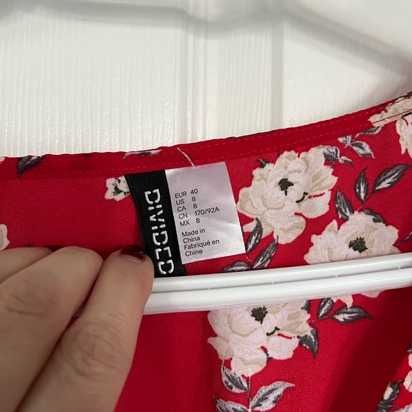 H&M Floral Peplum Blouse - Picture 3 of 4